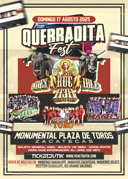 Evento Ticket Butik - QUEBRADITA FEST